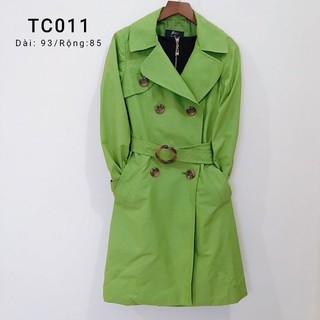 [Ảnh thật] Trench Coat thu đông dáng dài