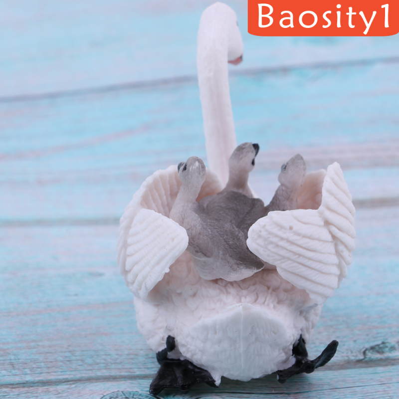 1 Mô Hình Thiên Nga Trắng Dễ Thương Cho Bé