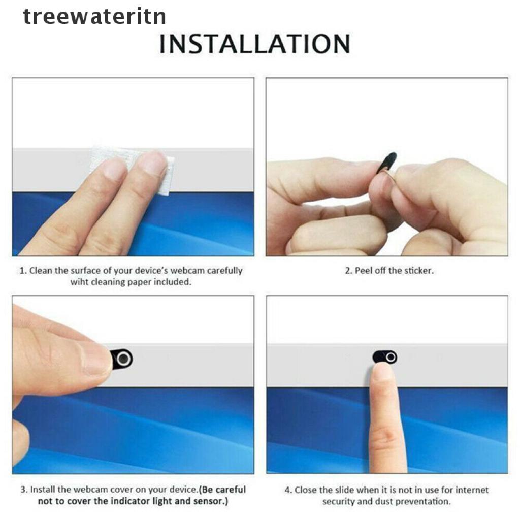 Bộ 5 Miếng Dán Bảo Vệ Webcam Bằng Nhựa Cho Laptop / Điện Thoại | BigBuy360 - bigbuy360.vn