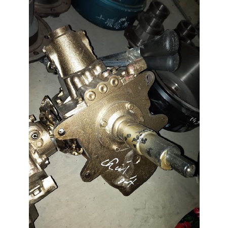 Hộp số chính gat NJ130 + cần dùng cho xe công nông đầu nổ máy trộn