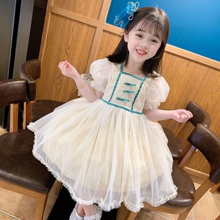 Váy công chúa bạch tuyết bé gái