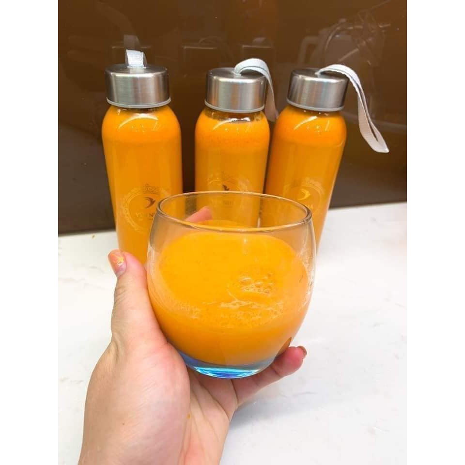 Bình detox thủy tinh 500ml