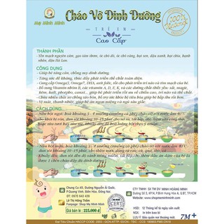 CHÁO VỠ DINH DƯỠNG