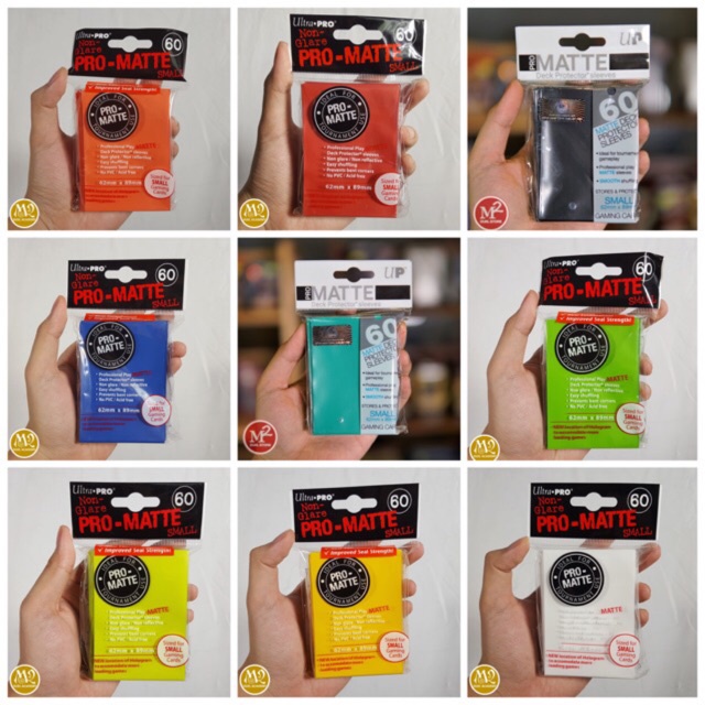 ◕◘Bọc Thẻ Bài Sleeve Pro-Matte Dành Cho Yugioh, Vanguard - Chính Hãng Ultra PRO USA 60 Cái
