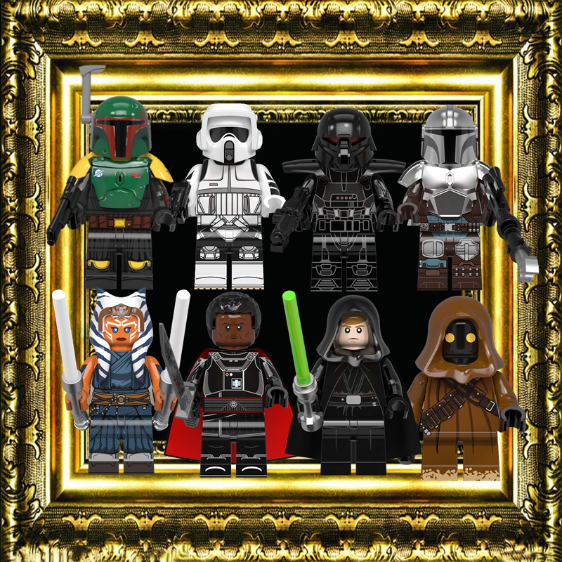 Bộ Đồ Chơi Lắp Ráp Mô Hình Nhân Vật Yoda StarWars