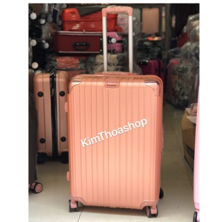 SIZE 26 - VALI KÉO RIMOWA NHỰA PC CHỐNG XƯỚC, BỀN, ĐẸP THỜI TRANG