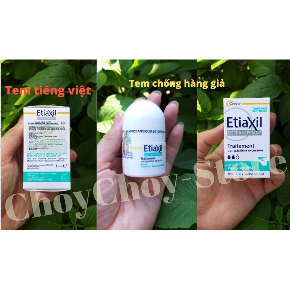 [TEM BẠC + QR] Lăn Khử Mùi ETIAXIL 15 mL (ĐỎ - XANH - NÂU) | BigBuy360 - bigbuy360.vn