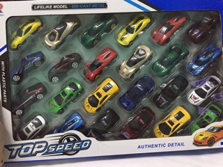 🚘🚘🚘 BỘ ĐỒ CHƠI Ô TÔ (24 ) CHIẾC BẰNG SẮT CHO BÉ:
