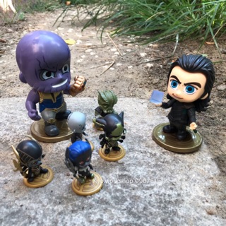 Set mô hình Chibi Thanos vs Black Order