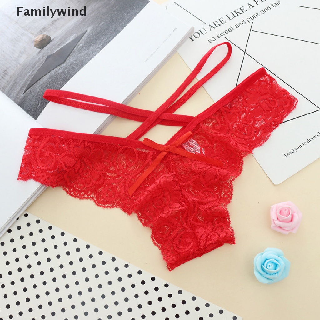 Familywind> Women Bandage Underwear Lingerie Panties G String Thong Briefs Lace Intimate well | BigBuy360 - bigbuy360.vn