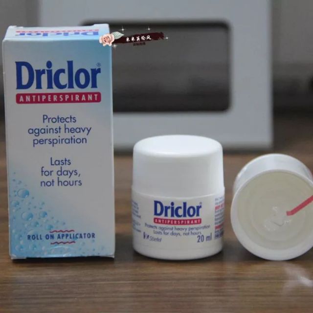 Driclor 60ml của anh  ngăn mồ hôi nách, mùi cơ thể, ướt nách  và ra mồ hôi chân tay FREE SHIP SẢN PHẨM CHÍNH HÃNG