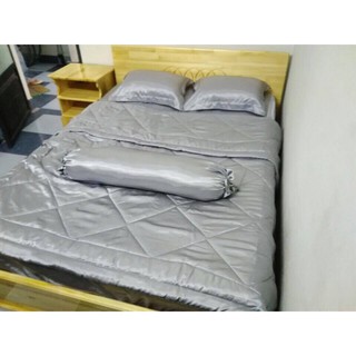 [SIÊU SALE] [HỔ TRỢ PVC] Xả kho Bộ drap giường 4 món không chăn phi lụa cao cấp sang chảnh (chọn màu)