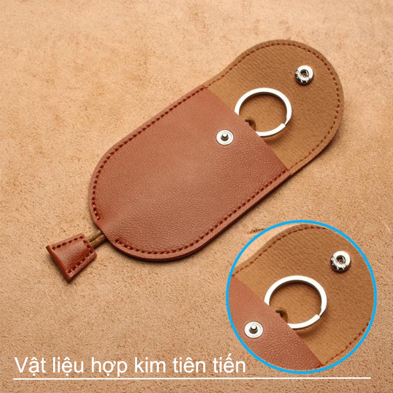 cao cấp móc khóa da Vỏ não móc chìa khóa xe máy