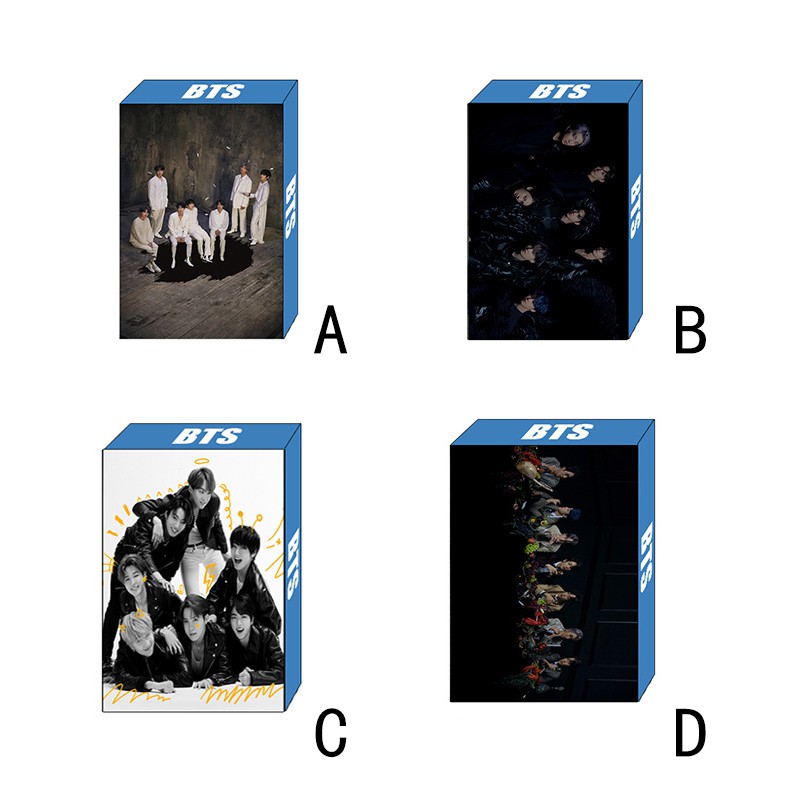 BTS Set 30pcs Lomo Card Tấm Ảnh In Hình Nhóm Nhạc Kpop The Soul:7 Jimin Jungkook