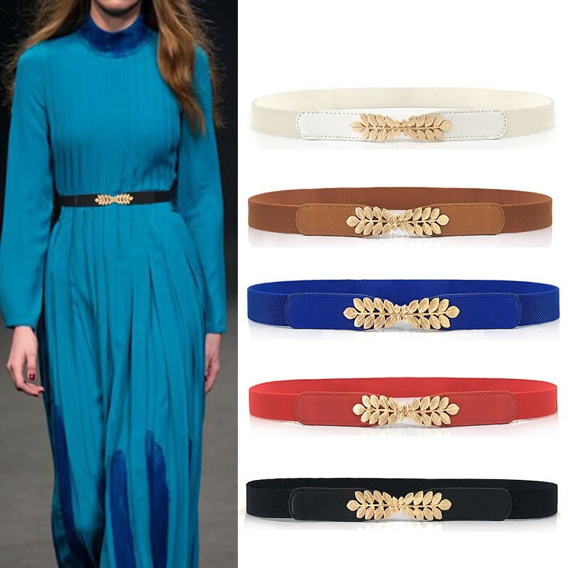 Thắt Lưng Da PU Khóa Kim Loại Độc Đáo Thời Trang Cho Nữ