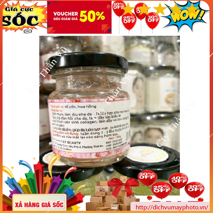 Mặt Nạ Ngủ Dưỡng Chất Collagen lọ 100g Bổ sung độ ẩm, nâng cao độ đàn hồi cho da giúp da căng bóng kholinhkienmayin