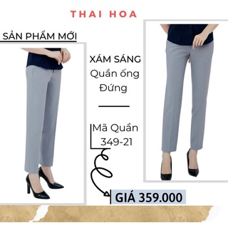 Quần Tây Thái Hòa cao cấp vải dày co giãn 349