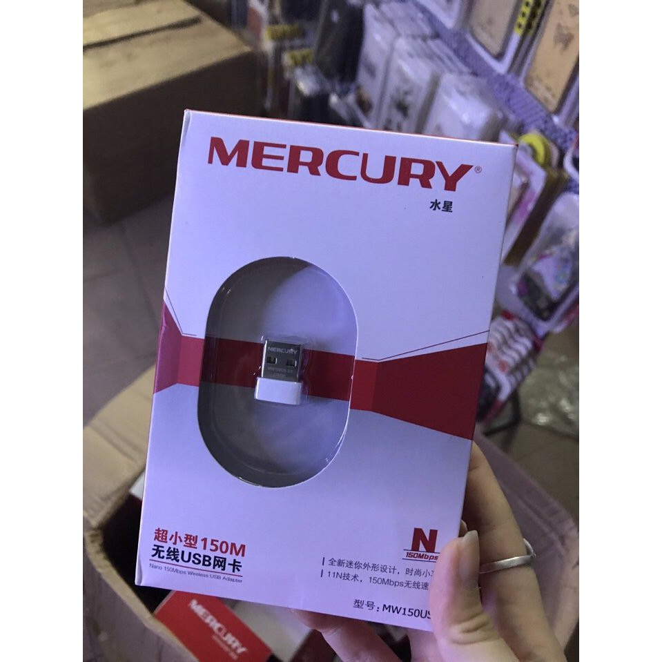 [FreeShip] USB Thu Sóng Wifi Mercury MW150US Chính Hãng