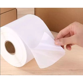 Giấy in tem nhiệt A7 75x100mm có sẵn keo – In mã vận đơn TMĐT – Cuộn 300 tem / Tệp 500 tem