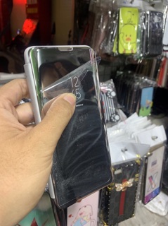 Bao da samsung S10 tráng gương