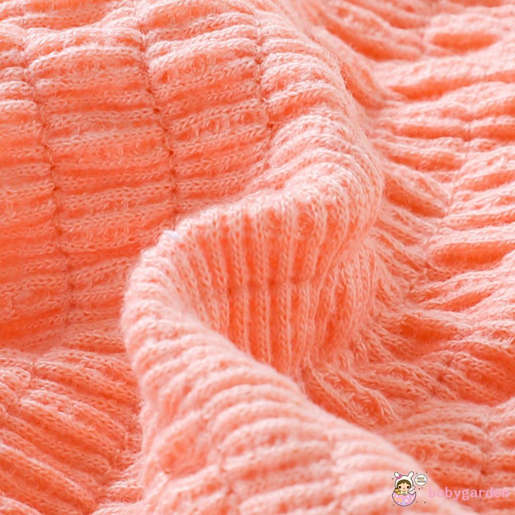 Bộ Áo Hai Dây + Quần Dài Màu Trơn Dành Cho Bé Gái Độ Tuổi 3-18 Tháng