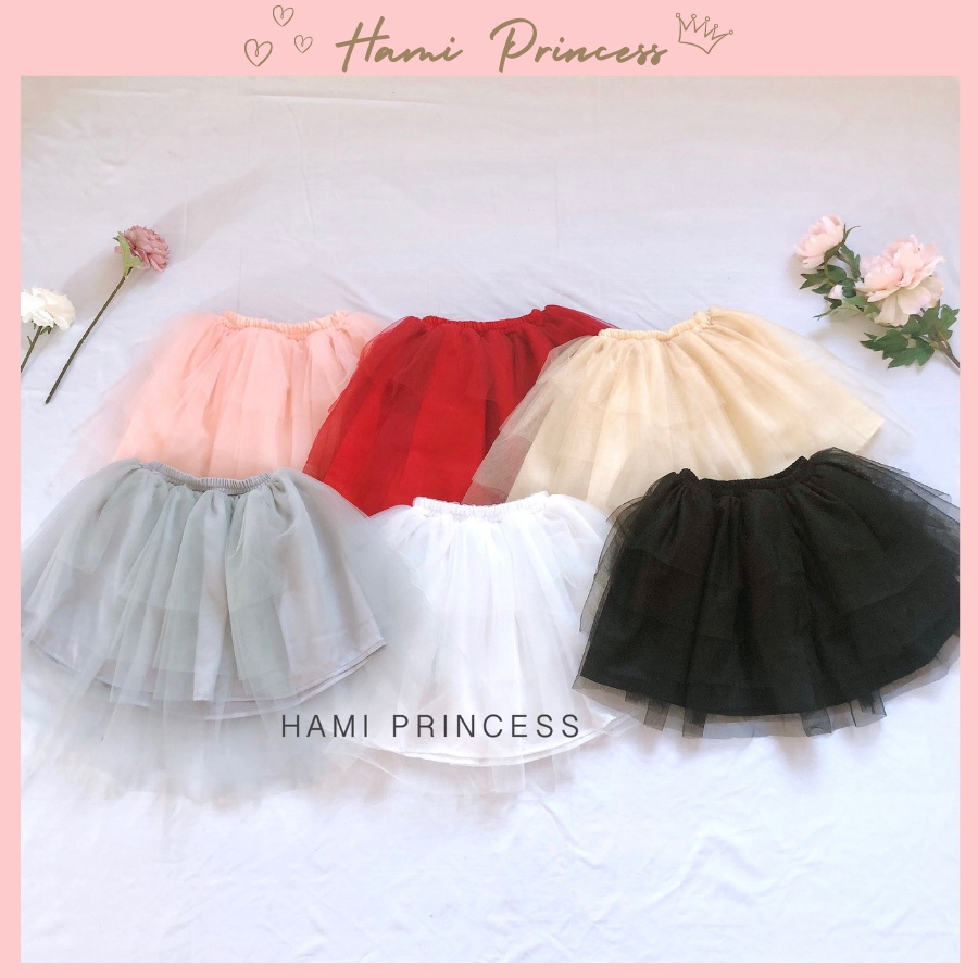 Chân Váy Lưới Điệu Đà Cho Bé Gái ❤️ HAMI PRINCESS