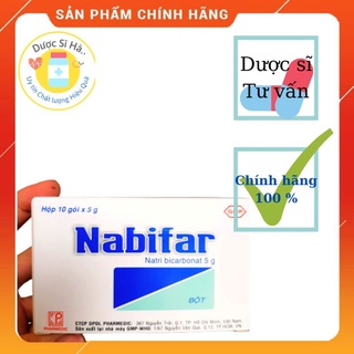 Gói muối vệ sinh phụ nữ nabifar -hộp 10 gói
