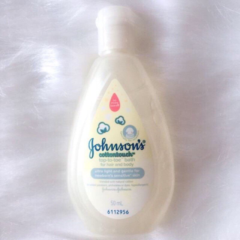 (Yêu thích )Phấn thơm, Sữa tắm gội toàn thân mềm mịn/ Sữa dưỡng ẩm toàn thân Johnson's chai 50ml | BigBuy360 - bigbuy360.vn