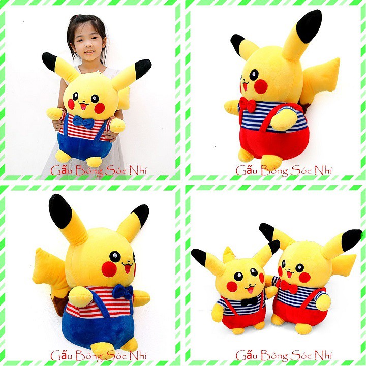 Gấu Bông Pikachu 💥 FREESHIP 💥 Gấu Bông Sóc Nhí - Gấu bông pikachu xinh xắn