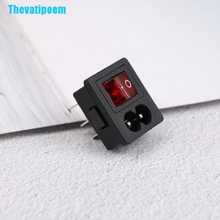 Công Tắc Bật / Tắt Có Đèn Đỏ 250v 10a