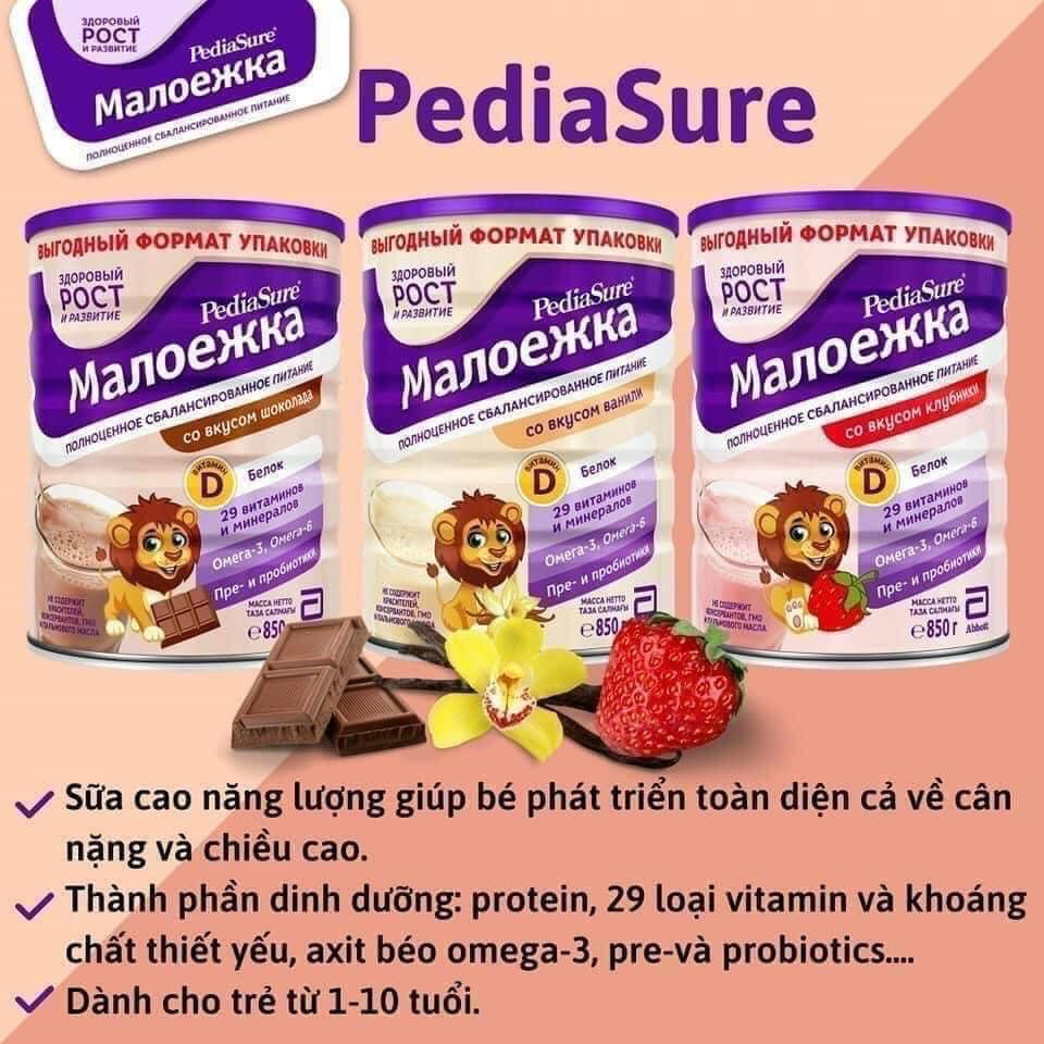 sữa bột Pediasure Nga 850 gram