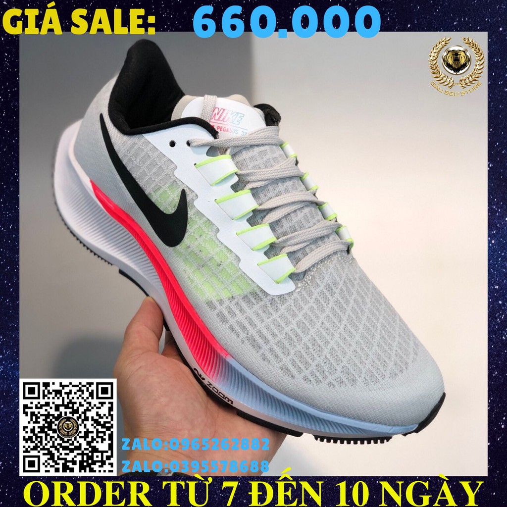 📦 FULLBOX 🌐 ORDER  🎀 SALE 50% 🎀 💯 ẢNH THẬT 🏷 Nike Air Zoom Pegasus 37 🏷 👟 GIÀY NAM NỮ 👟