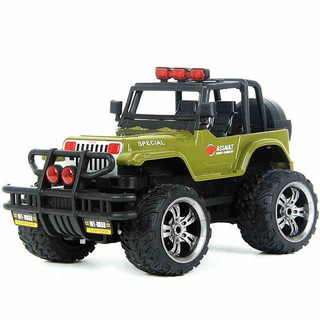 Xe điều khiển off-road nắp kim loại 2.4GHZ khoảng cách 100m