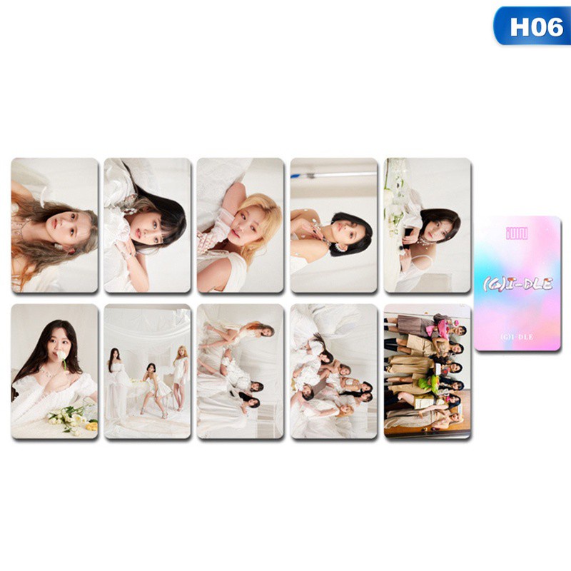 Wu929_5511185 Set 10 thẻ hình nhóm GI-DLE G-IDLE 3rd thiết kế nhỏ nhắn