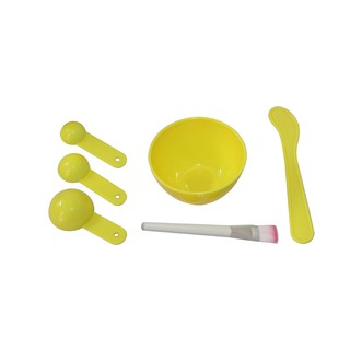 Bộ chén trộn đắp mặt, dụng cụ trộn đắp mask