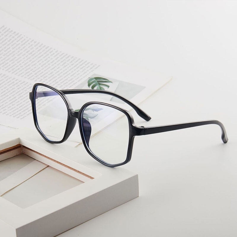 Kính Chống Ánh Sáng Xanh Hình Đa Giác Thời Trang Cho Nam Và Nữ