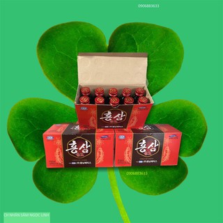 nước sâm 3 hộp 30 chai