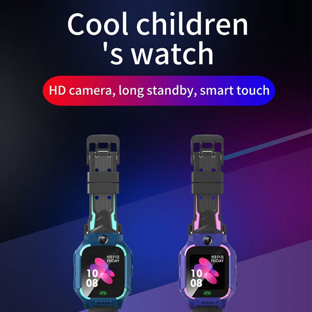 Đồng Hồ Thông Minh Z6 Pk Q19 Có Sos An Toàn Cho Bé Kèm Phụ Kiện