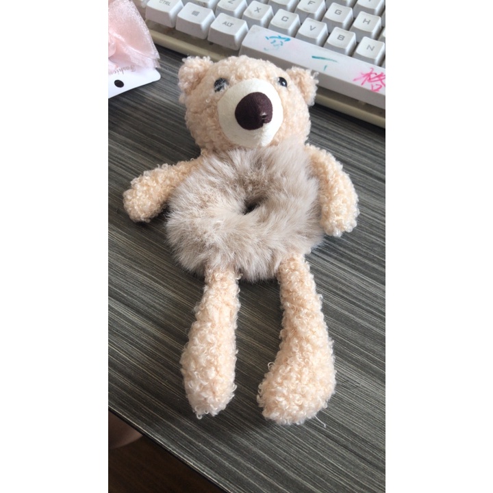 1 Cột tóc hình gấu bông siêu đáng yêu mẫu mới DTOnline (có thể làm vòng tay)