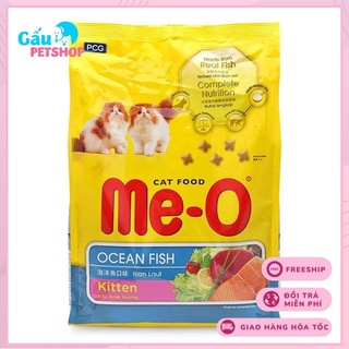 Thức ăn hạt cho mèo con Me-O Kitten vị cá biển