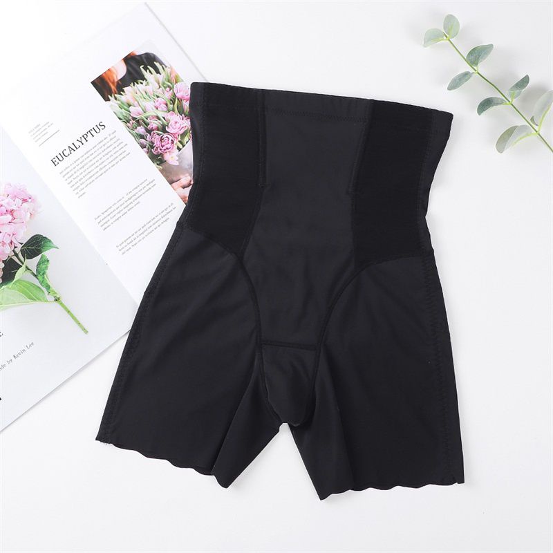 Quần gen bụng su non Midori không lộ mặc váy body 4 thanh chống cuộn dáng đùi
