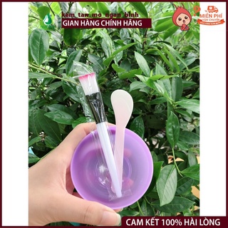 Bộ 3 món ( chén+cọ+que trộn) chén trộn mặt nạ,bộ bát trộn mặt nạ