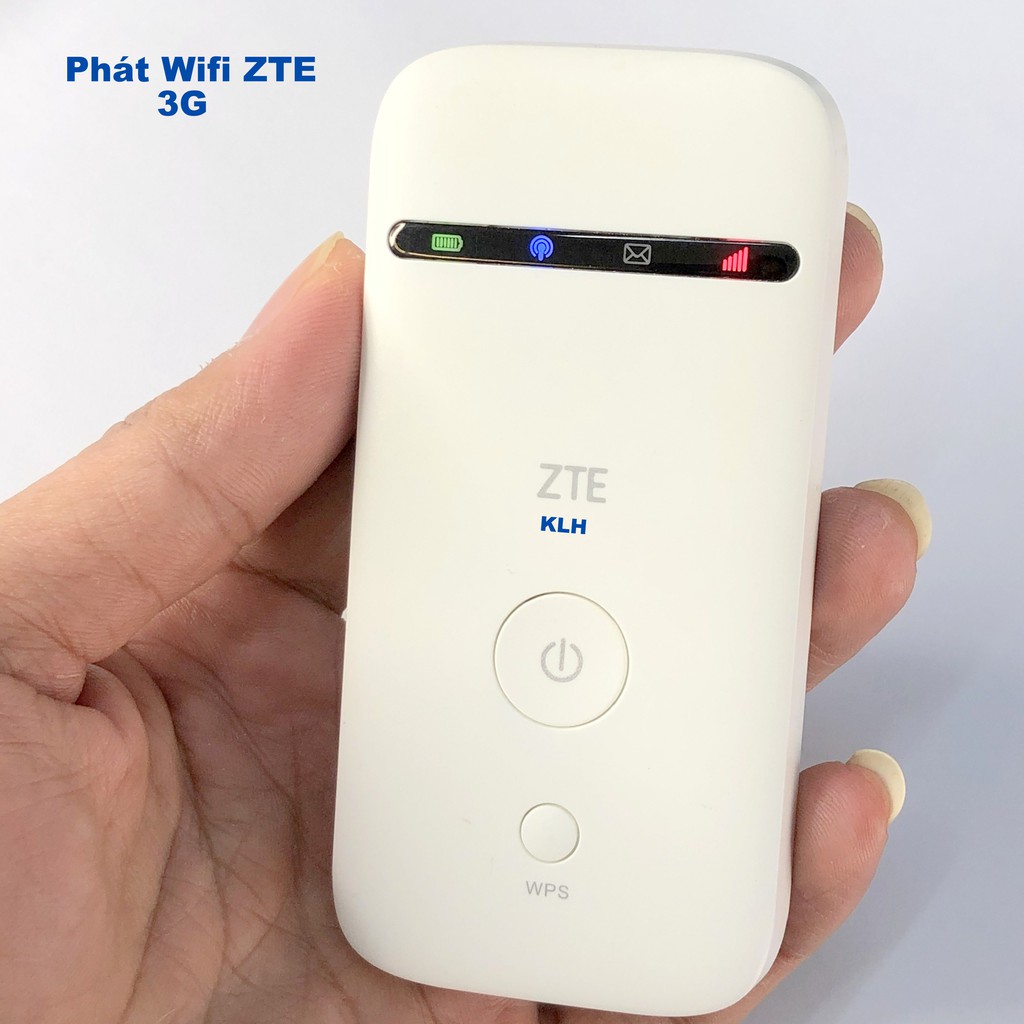 Phát wifi di động xe hơi từ sim 3G chính hẫng ZTE, SIM internet 1 năm miễn phí vina