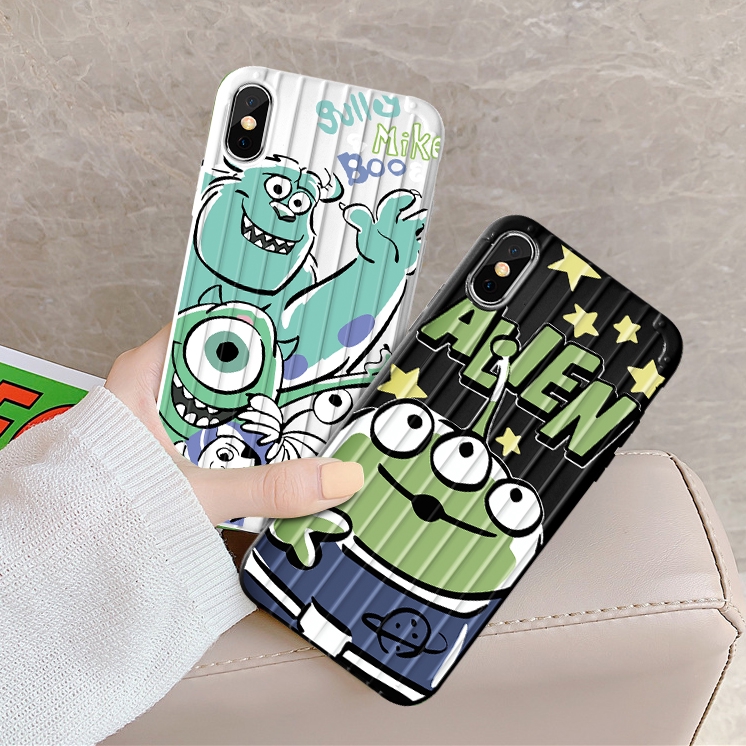 Ốp lưng kiểu va li cứng in hình quái vật Monsters nhiều mẫu mã cho IPhone 6 6s 7 8 6plus 8plus XR X XS XSMax | BigBuy360 - bigbuy360.vn