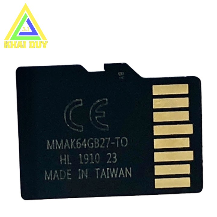 THẺ NHỚ 8GB TỐC ĐỘ CAO THƯƠNG HIỆU KHAI DUY