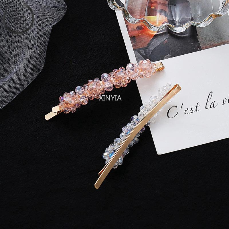 Kẹp Tóc Đính Đá Pha Lê Thời Trang Nữ Dễ Thương