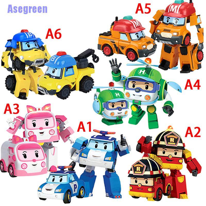 Đồ Chơi Rô Bốt Biến Hình Xe Hơi Robocar POLI Dễ Thương