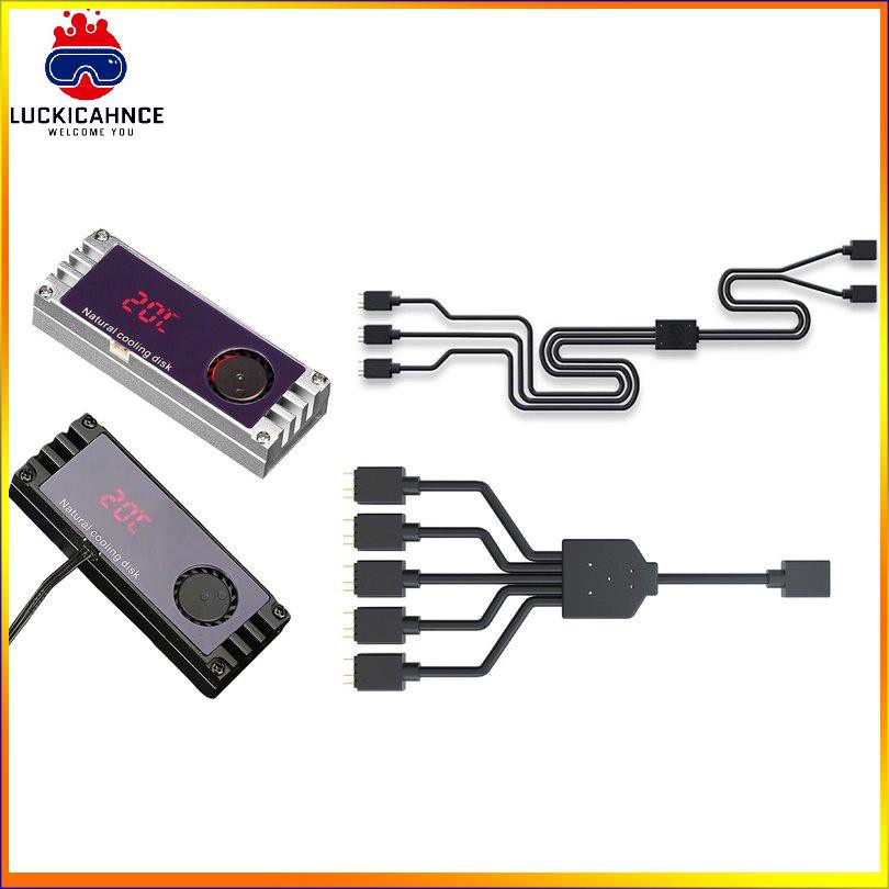 Quạt Tản Nhiệt Điện Tử M.2 Màn Hình Kỹ Thuật Số Không Gây Tiếng Ồn | BigBuy360 - bigbuy360.vn