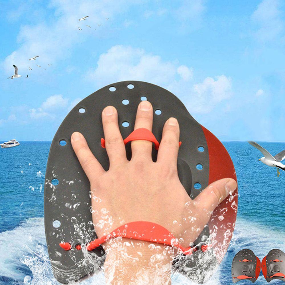 1 Cặp Mái Chèo Đeo Ngón Tay Dùng Tập Bơi / Lặn Tiện Dụng