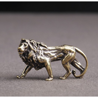 Sư Tử Mini 🎁FREESHIP🎁 Tượng Sư Tử bằng đồng -Sư tử trang trí tiểu cảnh, để bàn